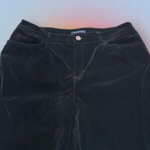 JONES NEW YORK Women’s 10P Black Velvet Pant